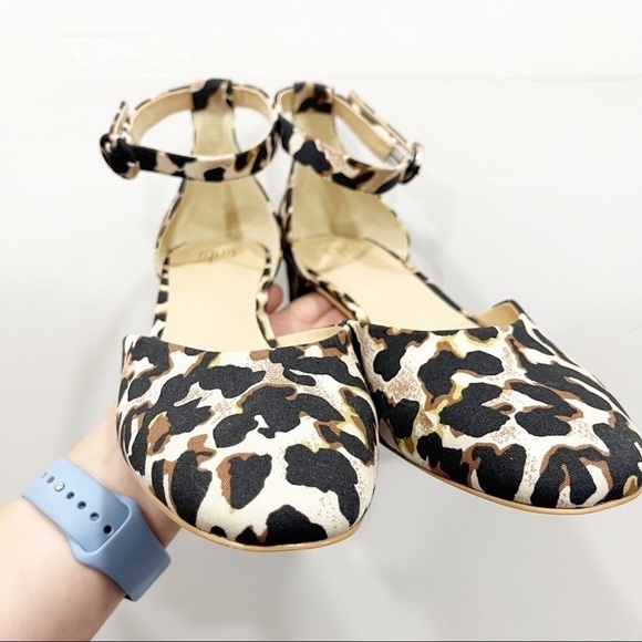 Cabi Kiki Ankle Strap Sandal Style #6020 Animal Print Size 9 Block Heel - Picture 3 of 11